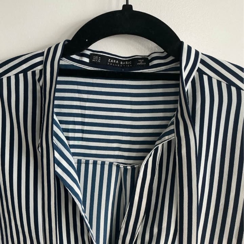 Stripped Blouse - ZARA BASIC